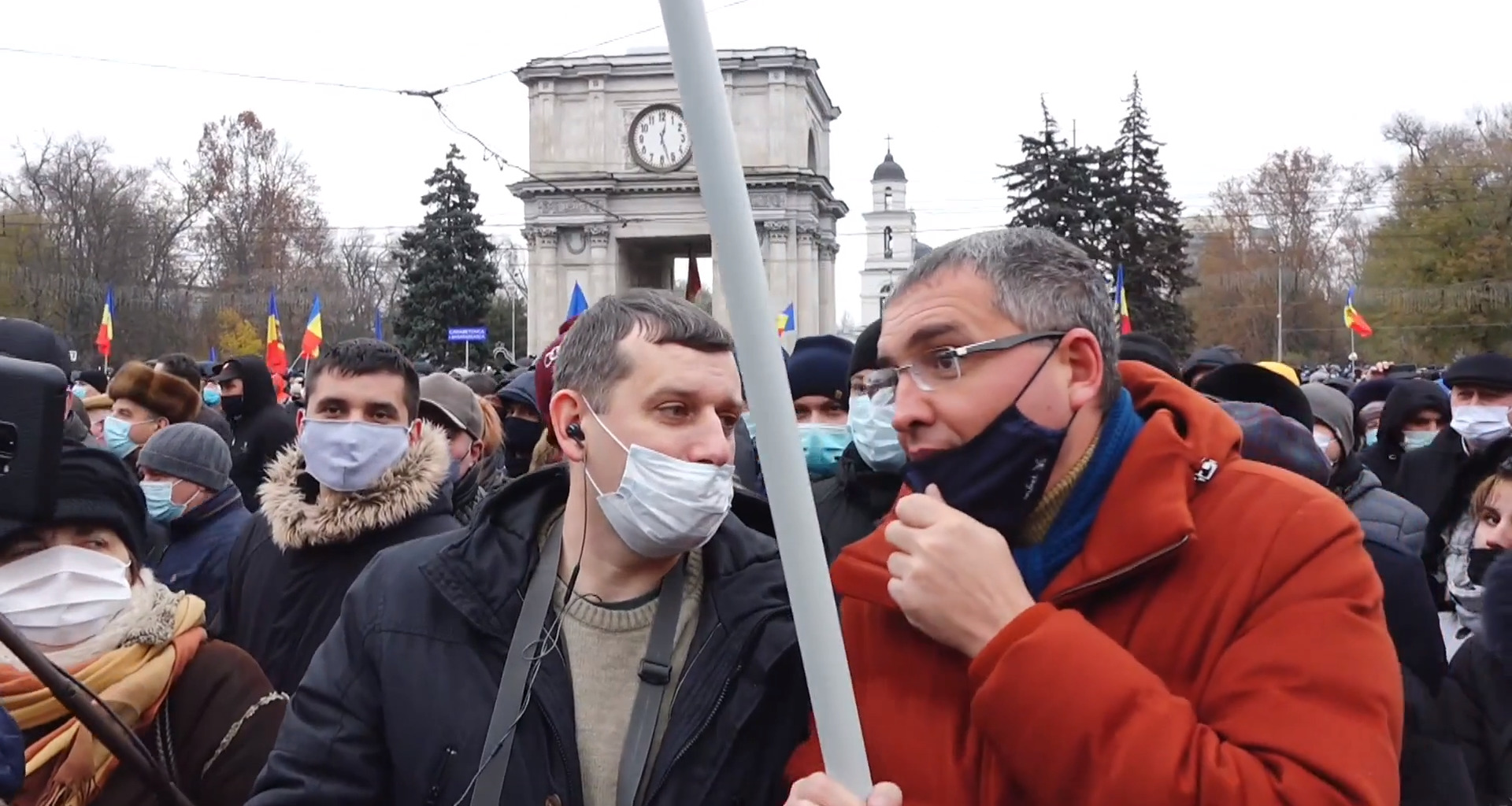 Maia Sandu: „Să-și dea demisia Chicu în următoarele ore!” Protest de amploare la Chișinău (VIDEO/FOTO)