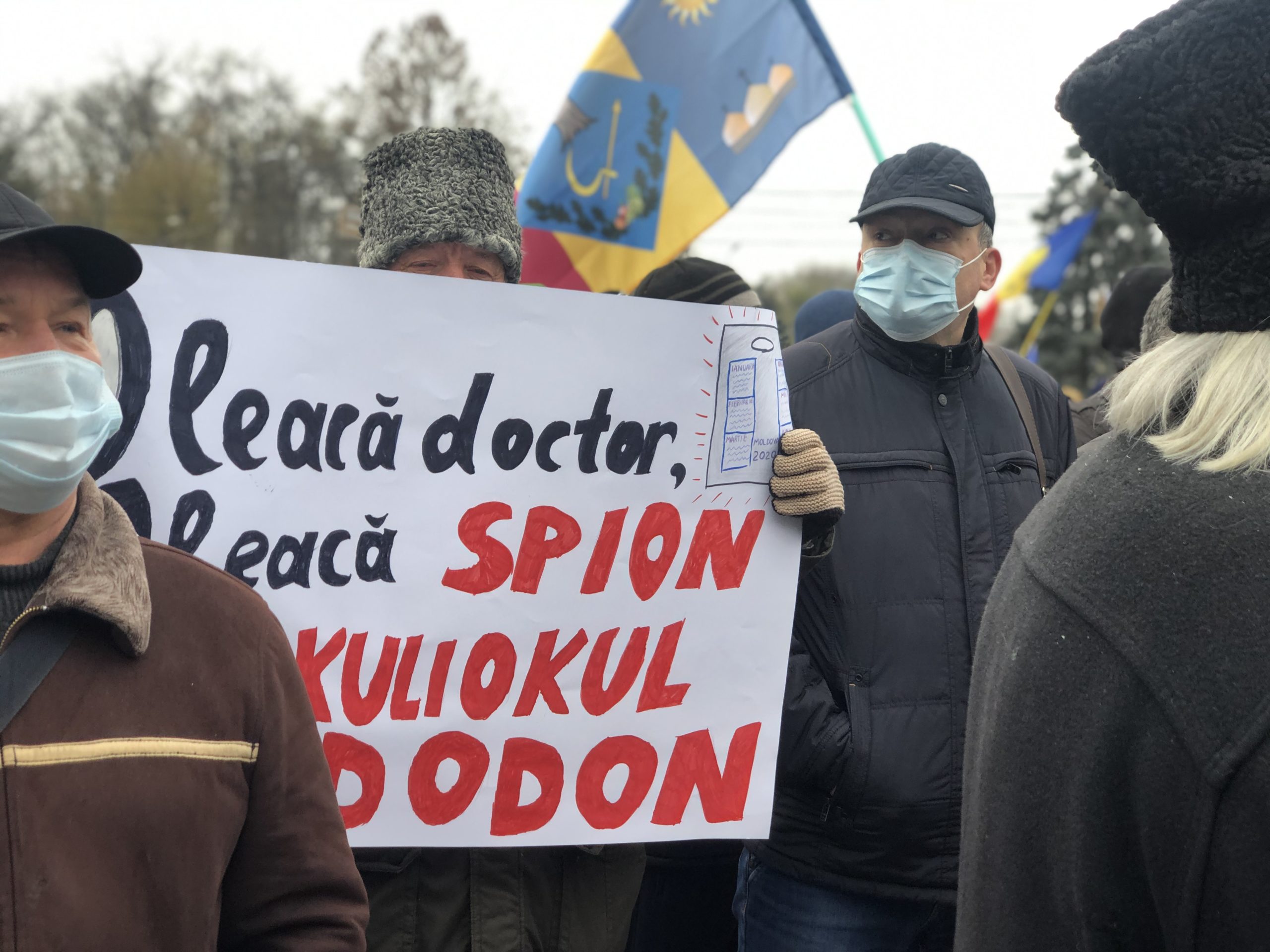 Maia Sandu: „Să-și dea demisia Chicu în următoarele ore!” Protest de amploare la Chișinău (VIDEO/FOTO)