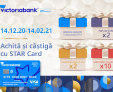 Плати и выигрывай с помощью карты STAR Card от Victoriabank. Гарантированный кешбэк и умноженные баллы STAR