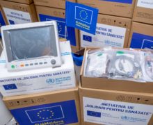 Молдова получила от ЕС и ВОЗ партию медицинского оборудования стоимостью €1 млн