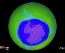 Над Антарктикой закрылась очередная озоновая дыра
