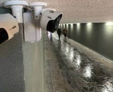 В Кишиневе в отремонтированном подземном переходе установили  камеры