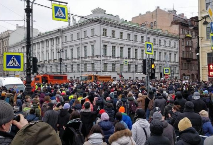 Demonstraţii pro-Navalnîi în Rusia. Poliţia a arestat peste 3000 de persoane (VIDEO)
