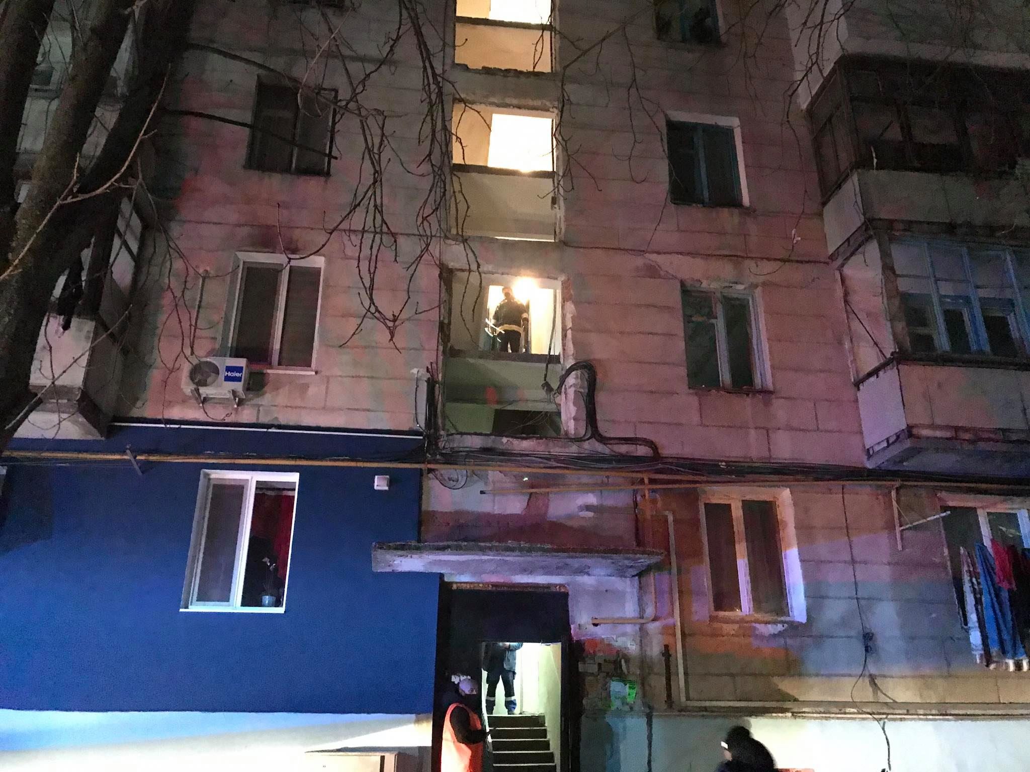 В Кишиневе произошел взрыв. Женщину и двоих детей госпитализировали (ФОТО)