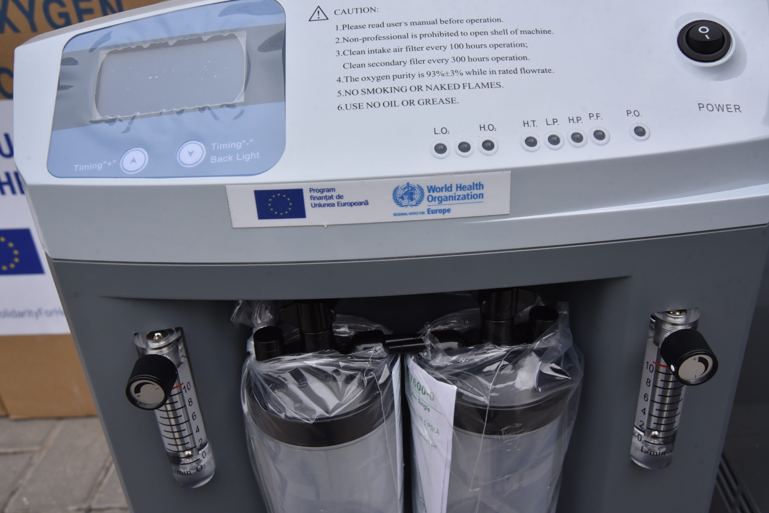 ЕС и ВОЗ предоставили Молдове оборудование для лечения пациентов с коронавирусом (ФОТО)