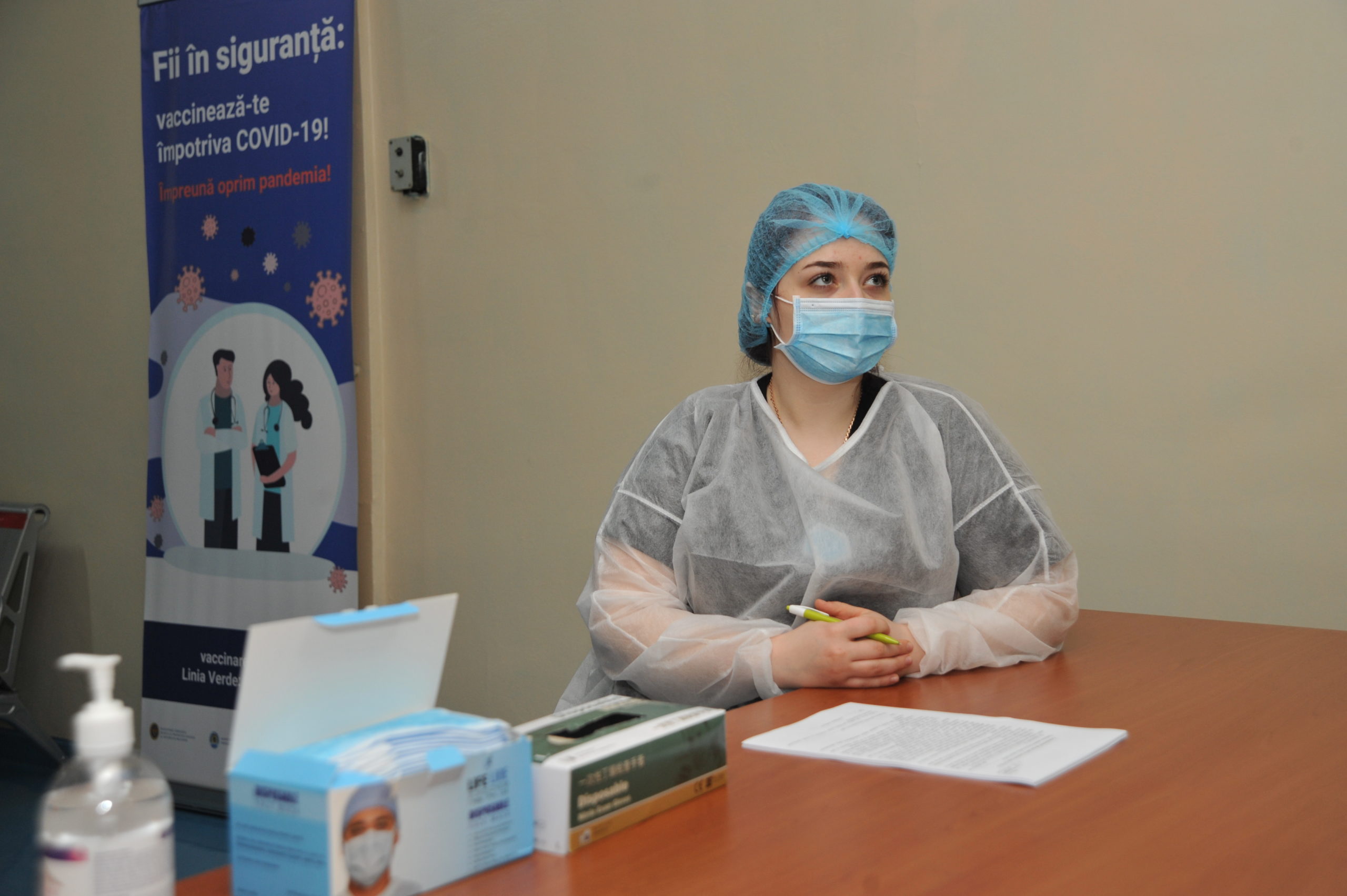 Как прошел первый день вакцинации в Молдове. Фоторепортаж NM