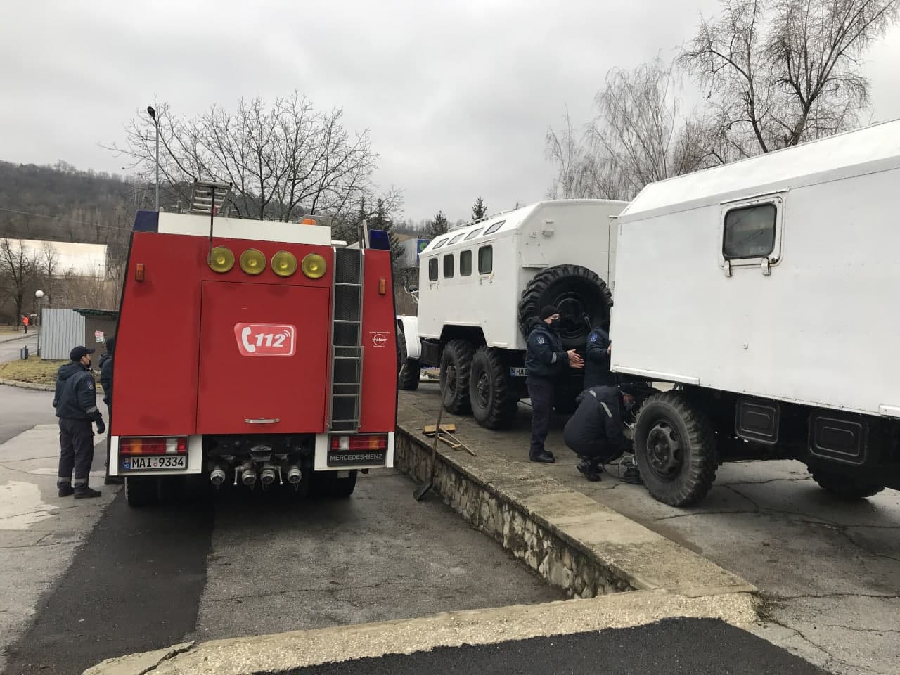 В Кишиневе рядом с Центром COVID-19 будут дежурить пожарные и спасатели (ФОТО)