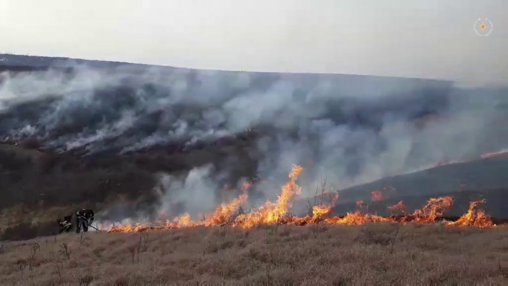 В Молдове за сутки произошло более 10 природных пожаров (ФОТО, ВИДЕО)