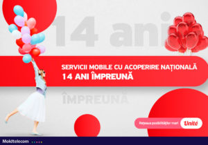 Lider înnăscut! Serviciul de telefonie mobilă Unité de la Moldtelecom – 14 ani de dezvoltare continuă