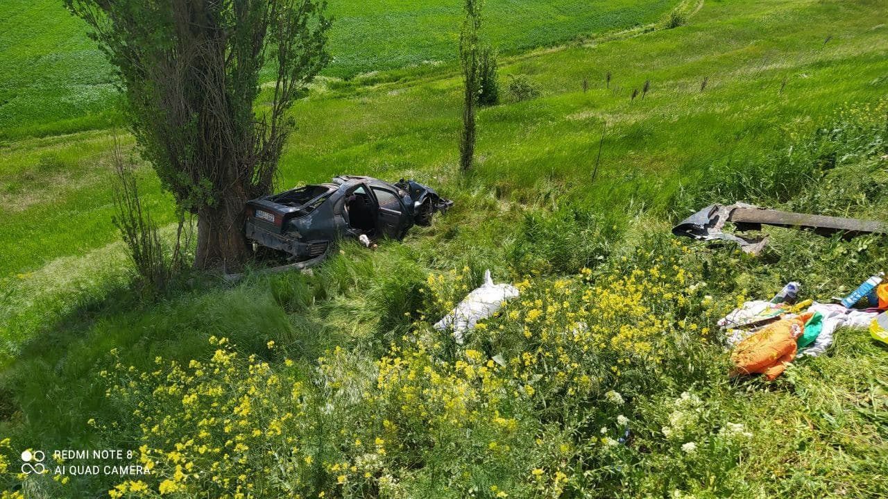 Авария в Кагульском районе. Водитель погиб на месте (ФОТО)