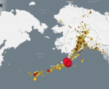 Un cutremur cu magnitudinea de 8,2 grade pe scara Richter, urmat de o alertă de tsunami, s-a produs în Peninsula Alaska