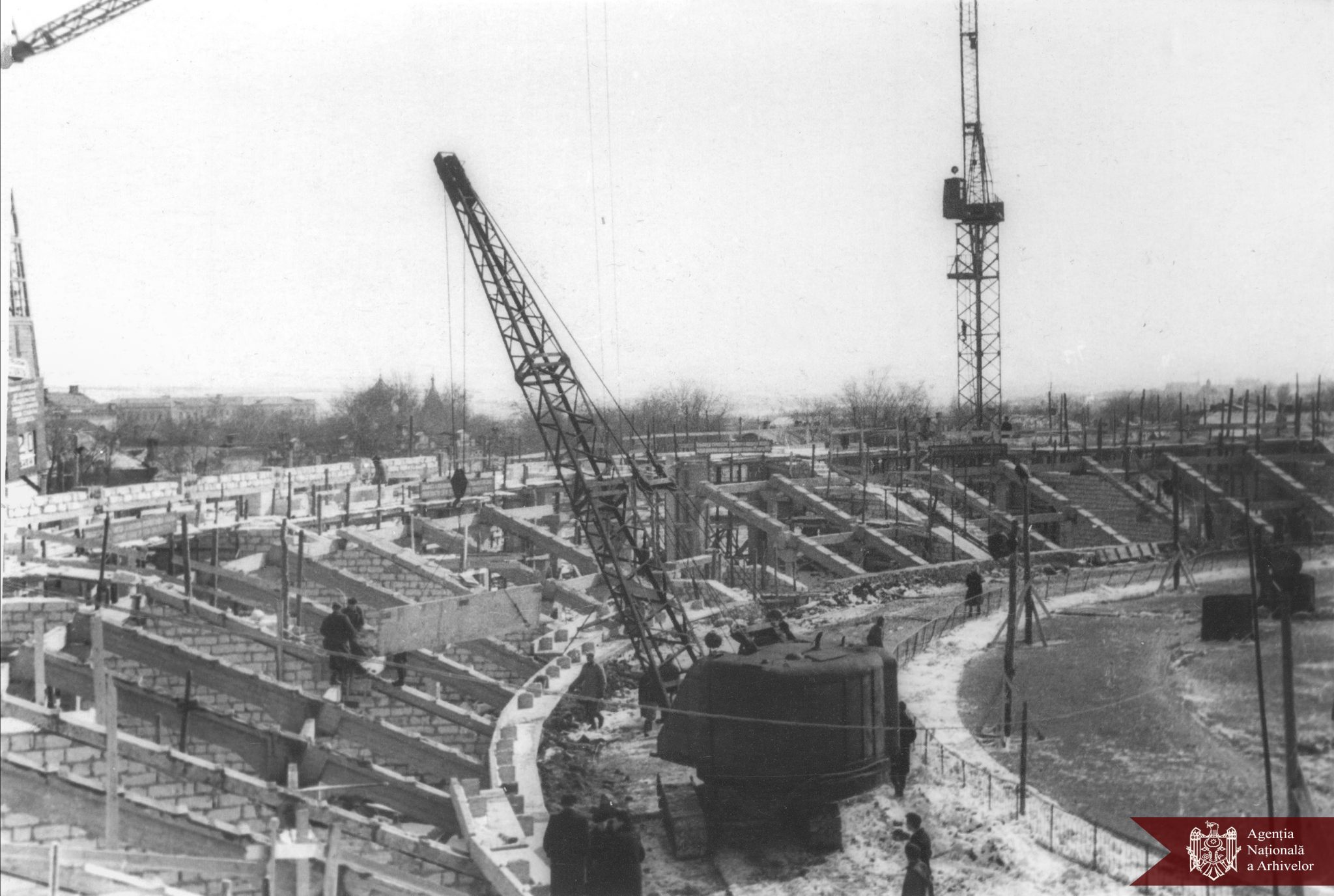 Cum arăta fostul Stadion Republican în perioada sovietică? Agenția Națională a Arhivelor a publicat mai multe fotografii
