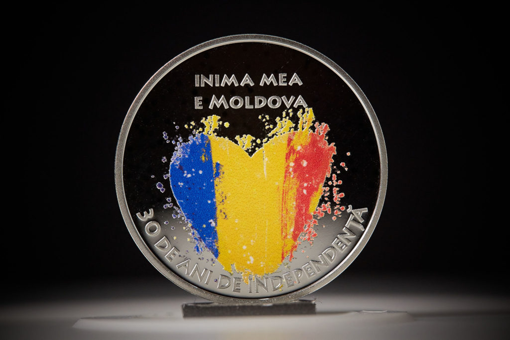 Trei monede dedicate celor 30 de ani de independență a Republicii Moldova au fost puse în circulație (VIDEO)