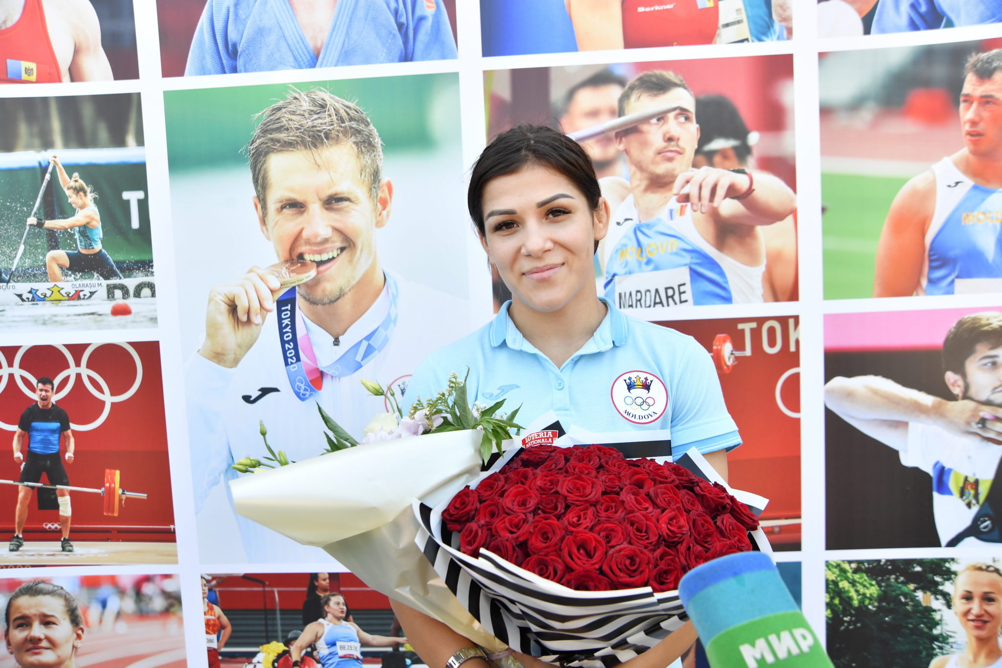 Встречали спортсменов