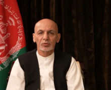 Президент Афганистана выступил с обращением после бегства из страны