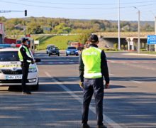 В Кишиневе полиция остановила автомобиль, ехавший со скоростью 174км/ч