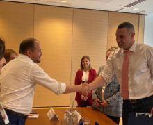 Чебан обсудил с мэром Киева Кличко возобновление сотрудничества двух столиц