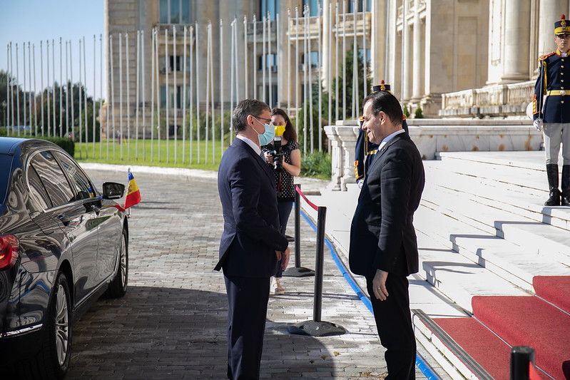 Delegația parlamentară a Moldovei s-a întâlnit cu conducerea Camerei Deputaților a Parlamentului României (FOTO)