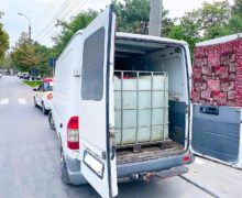 Житель Калараша незаконно перевозил три тонны спирта (ВИДЕО)