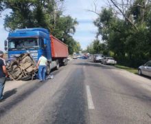 Авария в Дрокиевском районе. На трассе столкнулись четыре автомобиля (ФОТО)
