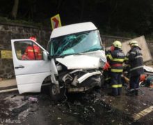 В Румынии микроавтобус с молдавскими гражданами попал в аварию
