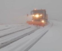 Cea mai mică temperatură înregistrată în Europa. Pe Transfăgărășan, stratul de zăpadă a atins 10 cm