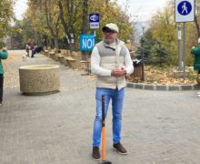 Кристиан Ризя взялся за снос террасы ресторана в центре Кишинева. И решил баллотироваться в мэры столицы (ВИДЕО)