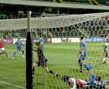 Сборная Молдовы по футболу проиграла Дании в отборочном туре ЧМ-2022