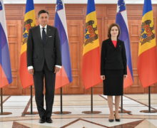 Maia Sandu: Republica Moldova mizează pe sprijinul Sloveniei în aprofundarea dialogului cu Uniunea Europeană