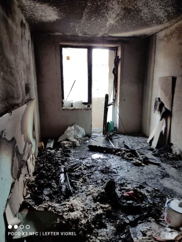 Explozie într-un apartament din Rezina, din cauza unei butelii de gaz (FOTO)