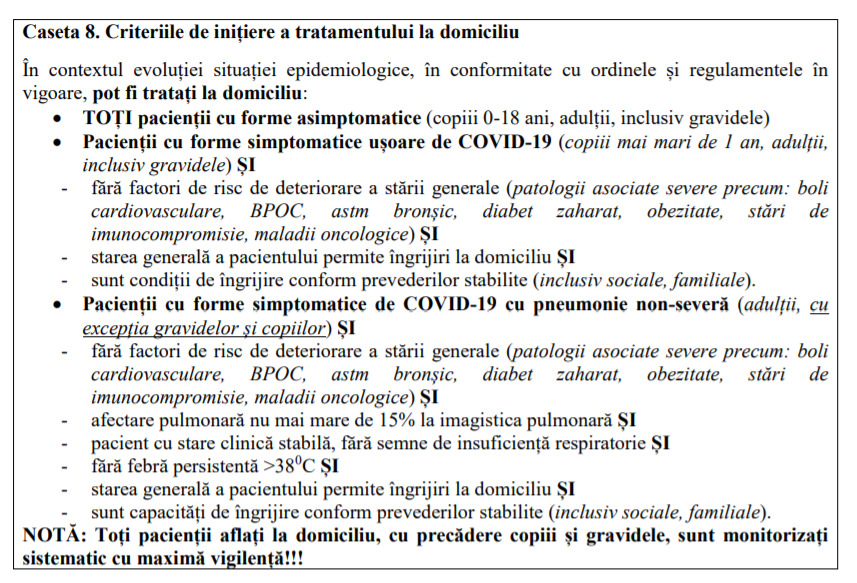 Copiii din Moldova infectați cu Covid-19 nu vor mai fi spitalizați în mod obligatoriu. Protocolului Clinic Național a fost actualizat (DOC)