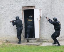 Бригада спецназа Fulger проводит учения в Оргеевском районе
