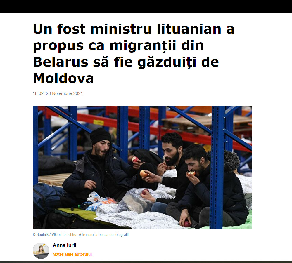 „Este un fals”. Ministerul de Externe neagă informația privind găzduirea în Moldova a migranților din Belarus