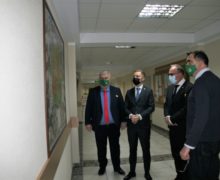 (FOTO) În ajunul Zilei Naționale a României, la USM a fost inaugurat Centrul de Informare „Gheorghe Brătianu”