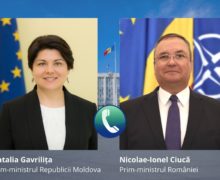 Natalia Gavrilița a avut o discuție telefonică cu noul premier al României