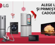 LG: Oferă un final de an fericit cu ofertele la tehnica LG