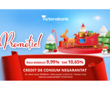 Dobânzi mai mici pentru bucurii mai mari! Credit de consum negarantat cu rata dobânzii de doar 9,99% la Victoriabank