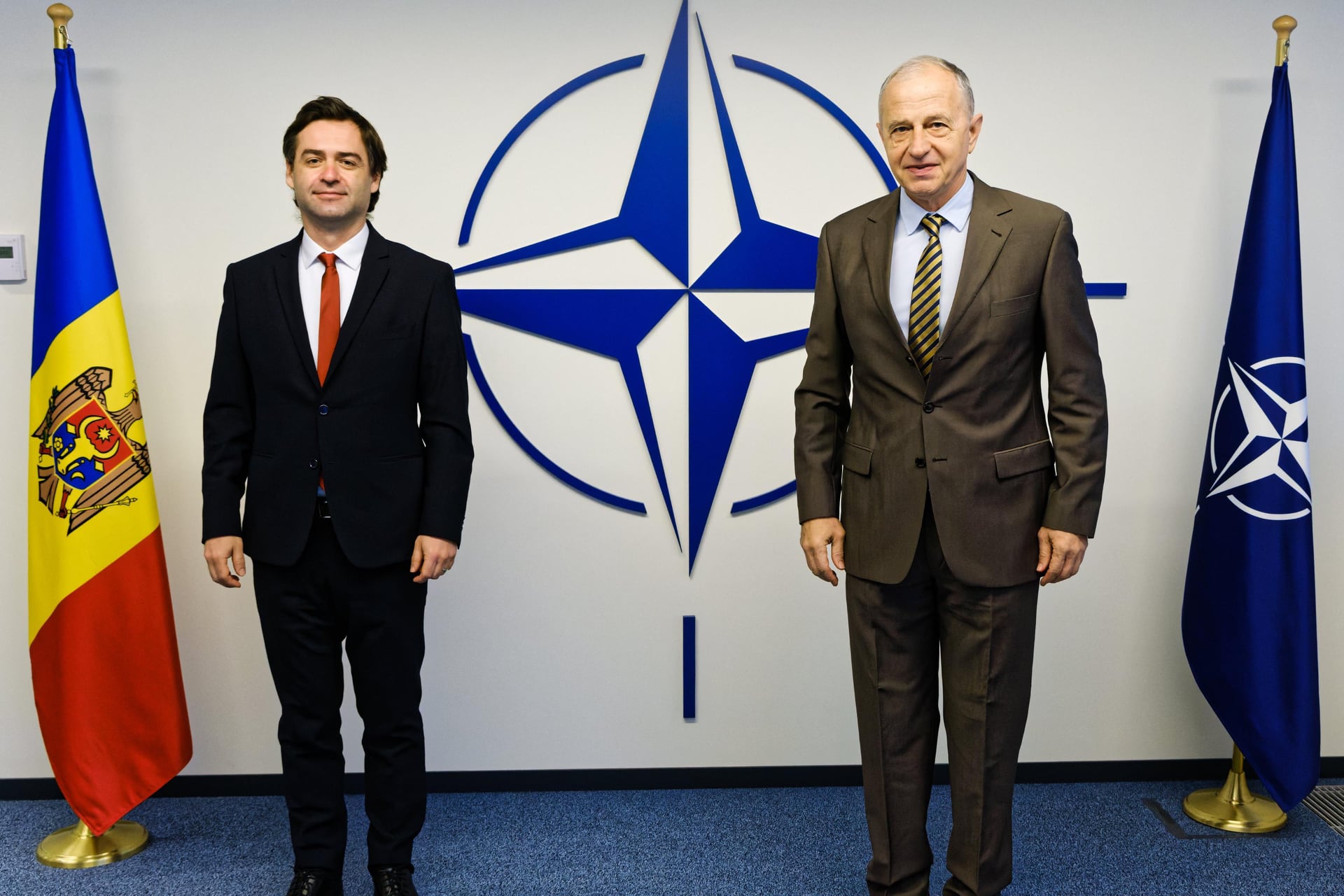 FOTO Nicu Popescu s-a întâlnit, din nou, cu conducerea NATO: „Republica Moldova va rămâne un partener credibil”