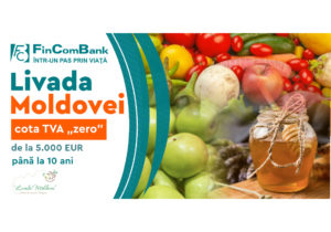 FinComBank, partenerul proiectului „Livada Moldovei”