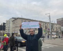 LIVE Protest în fața Ambasadei Federației Ruse de la Chișinău