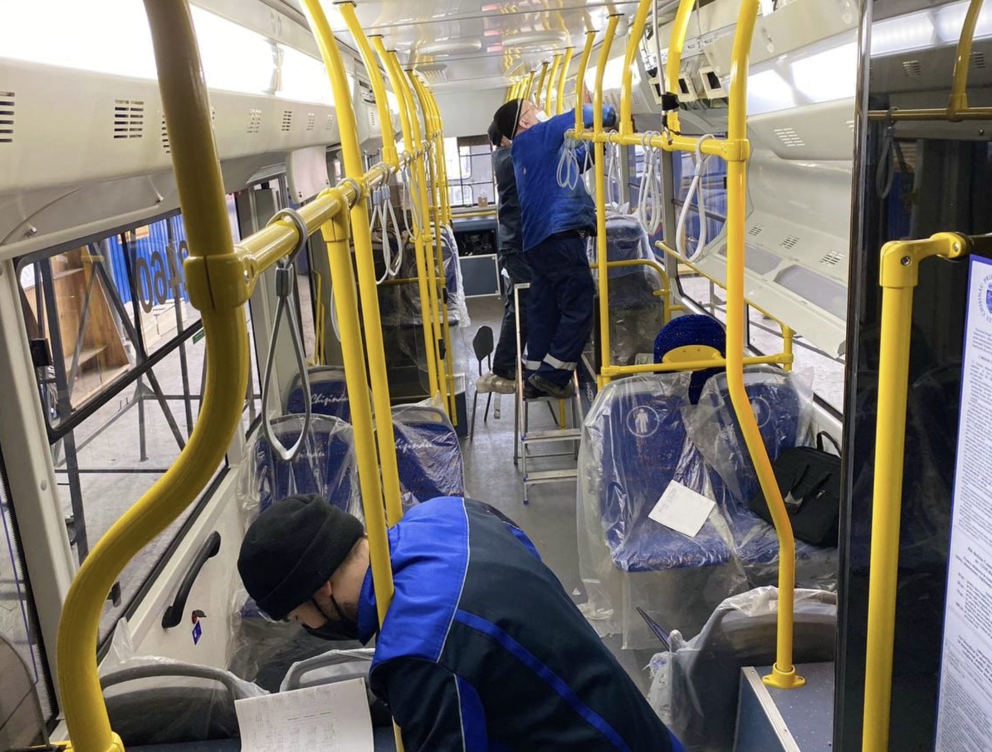 (ФОТО) В Кишиневе выйдут на линию 20 новых троллейбусов