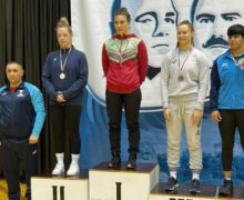 (ФОТО) Спортсменка из Молдовы заняла первое место на международных соревнованиях по вольной борьбе