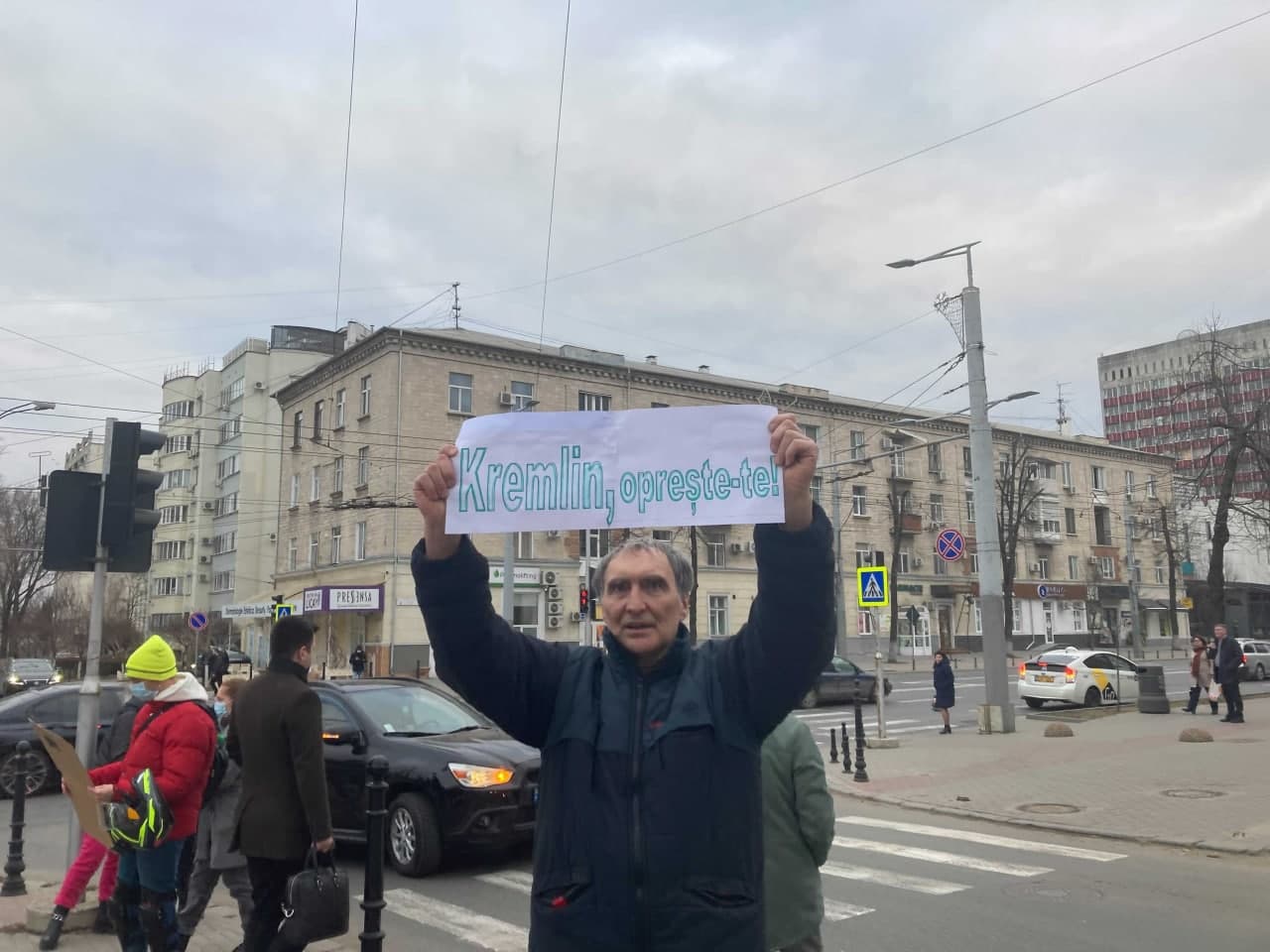 Протест в Кишиневе против войны в Украине. Cтрим NM