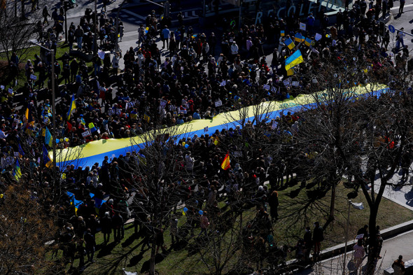 (ФОТО) STOP WAR! Как мир протестует против войны в Украине