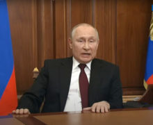 Владимир Путин объявил о начале военной операции в Украине