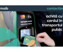 Achită simplu și ușor călătoria cu cardul: validatoarele staționare, instalate în transportul din Chișinău