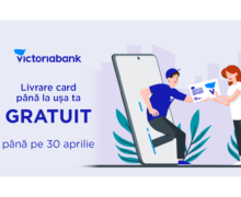 Victoriabank îți aduce cardul până la ușă. Serviciul este gratuit până pe 30 aprilie