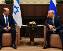 Премьер Израиля Бенет прибыл в Россию. Он обсудил с Путиным ситуацию в Украине