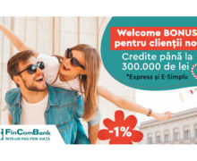 Welcome Bonus pentru clienții noi FinComBank