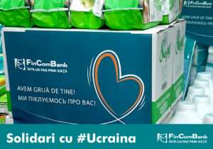 FinComBank continuă campania „Solidari cu #Ucraina”